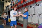 Senior Day  Swimming & Diving Senior Day 2024. - Photo by Keith Nordstrom : Wheaton, Swimming